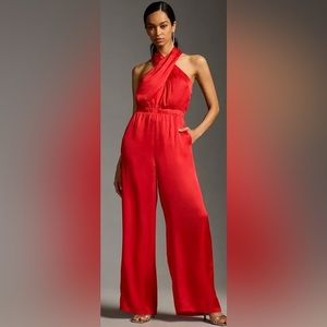 NWT Anthropologie DOLAN Halter Neck Jumpsuit